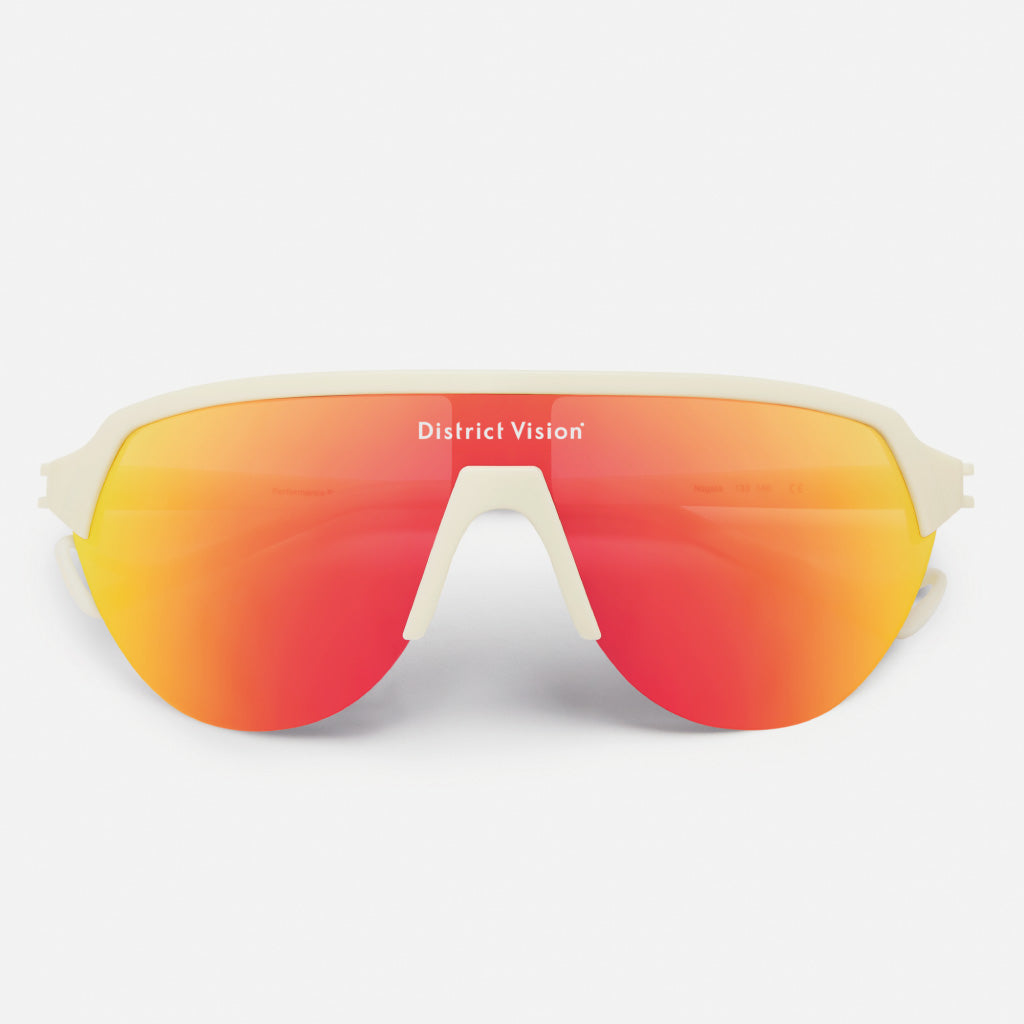 District Vision Nagata Speed Blade Limestone D+ Red Mirror