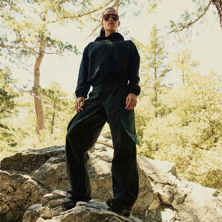 District Vision Organic Cotton Cargo Pants - Black (M)