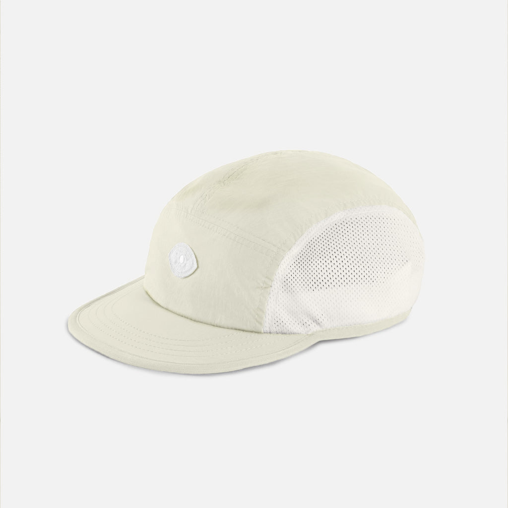 District Vision Performance Paneled Mesh Hat - Limestone