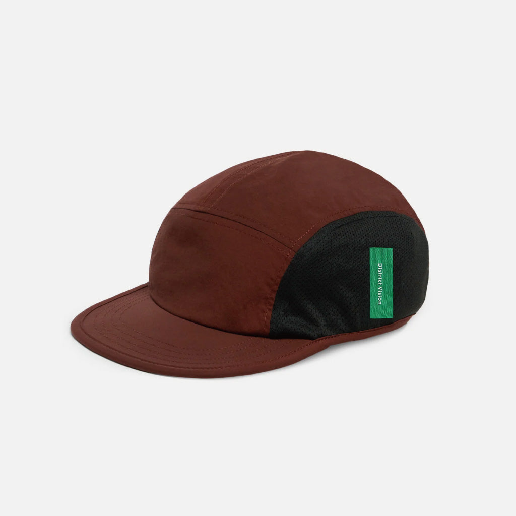 District Vision Performance Paneled Mesh Hat - Terracotta