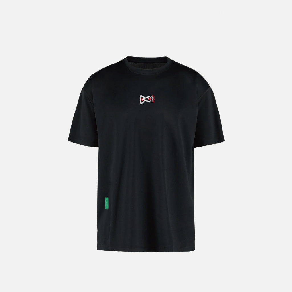 District Vision Short Sleeve Boxy Training Tee - Black