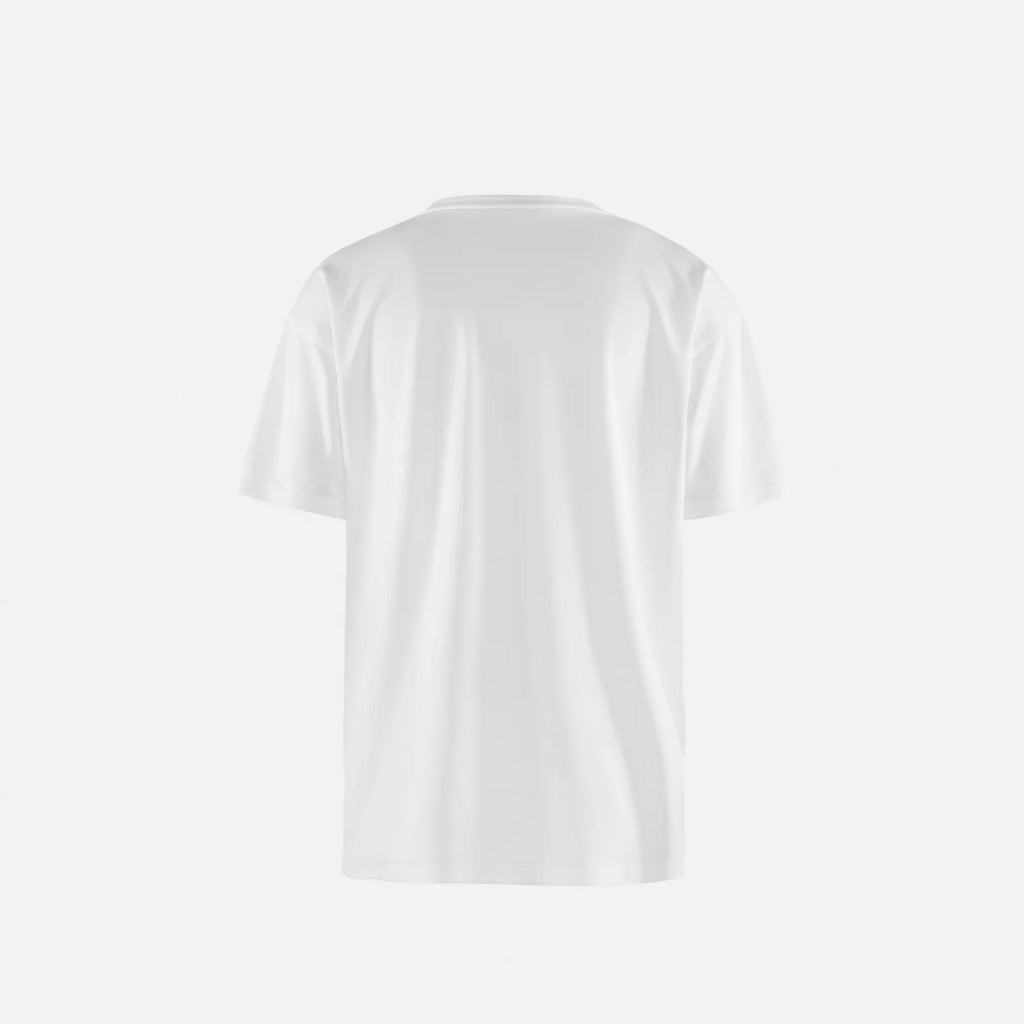 District Vision Short Sleeve Boxy Training Tee - White
