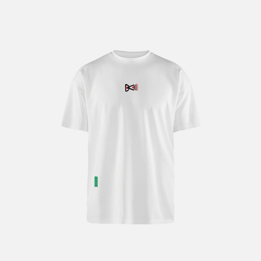 District Vision Short Sleeve Boxy Training Tee - White