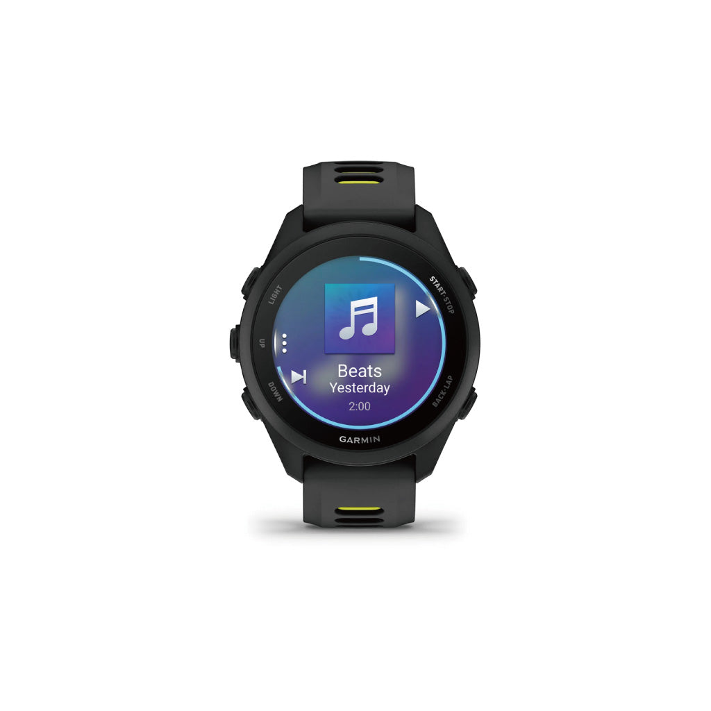 GARMIN Forerunner 170 Music - Black / Amp Yellow