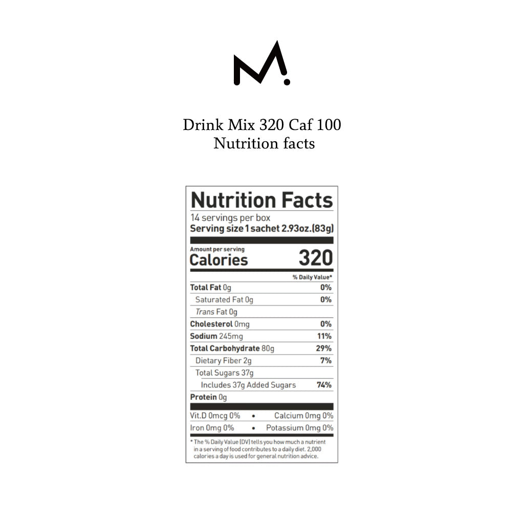 Maurten Drink Mix 320 Caf 100