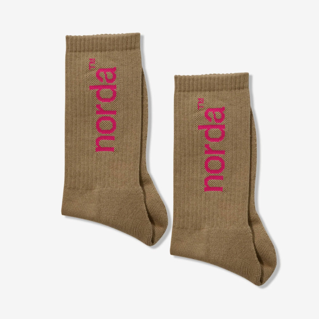 norda Retro Sock - Pink Fudge