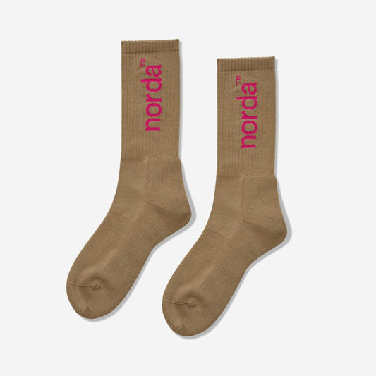 norda Retro Sock - Pink Fudge