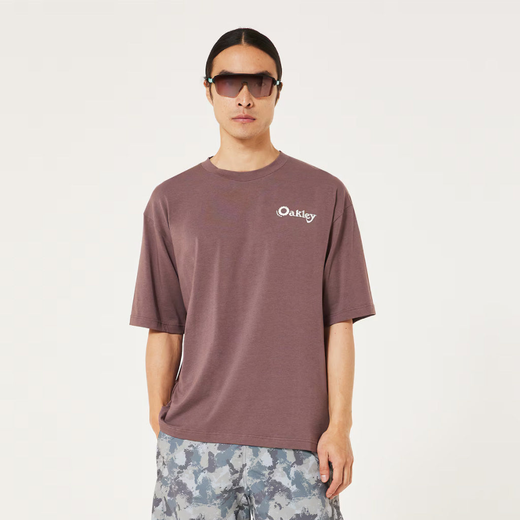 Oakley En New Retro Tee Motel 2.0 - Deep Plum