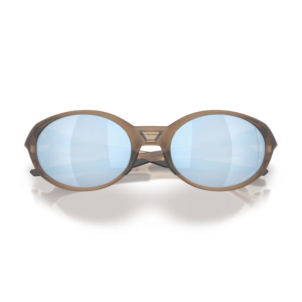 Oakley Eye Jacket Redux Prizm Deep Water Polarized Lenses - Matte Brown Smoke Frame