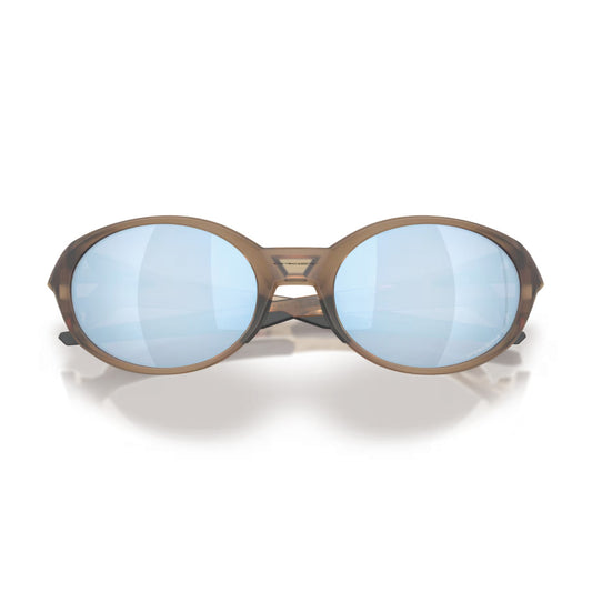 Oakley Eye Jacket Redux Prizm Deep Water Polarized Lenses - Matte Brown Smoke Frame