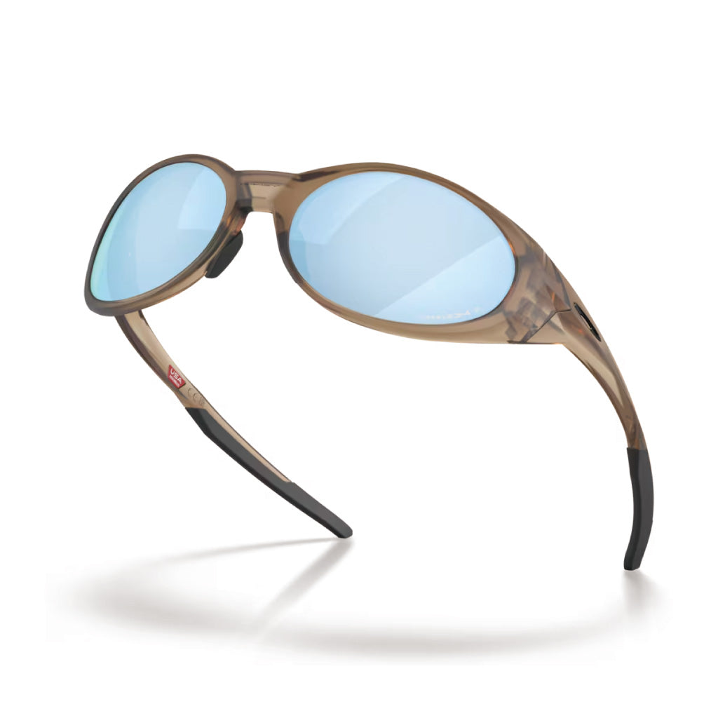 Oakley Eye Jacket Redux Prizm Deep Water Polarized Lenses - Matte Brown Smoke Frame