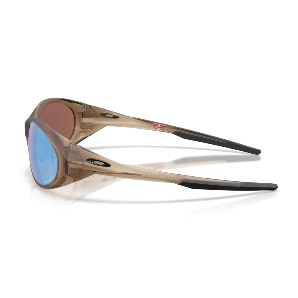 Oakley Eye Jacket Redux Prizm Deep Water Polarized Lenses - Matte Brown Smoke Frame
