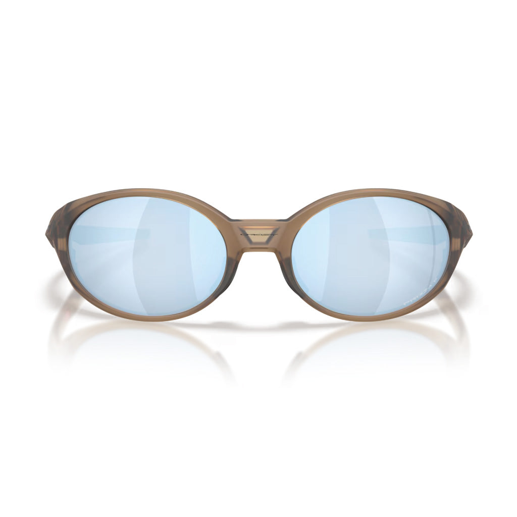 Oakley Eye Jacket Redux Prizm Deep Water Polarized Lenses - Matte Brown Smoke Frame