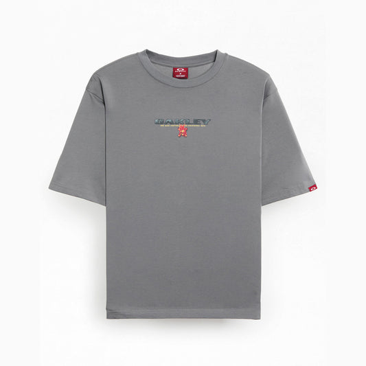 Oakley FLAME F&B SS TEE - GRANITE GRAY
