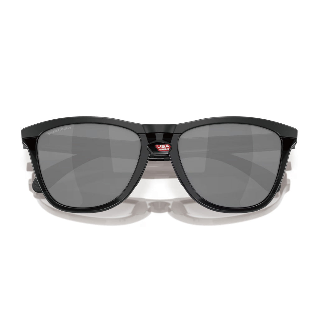 Oakley Frogskins™ Range (Low Bridge Fit) Prizm Black Lenses - Matte Black