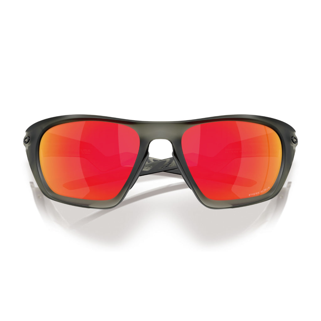 Oakley Lateralis Prizm Ruby Lenses - Matte Olive Ink Frame