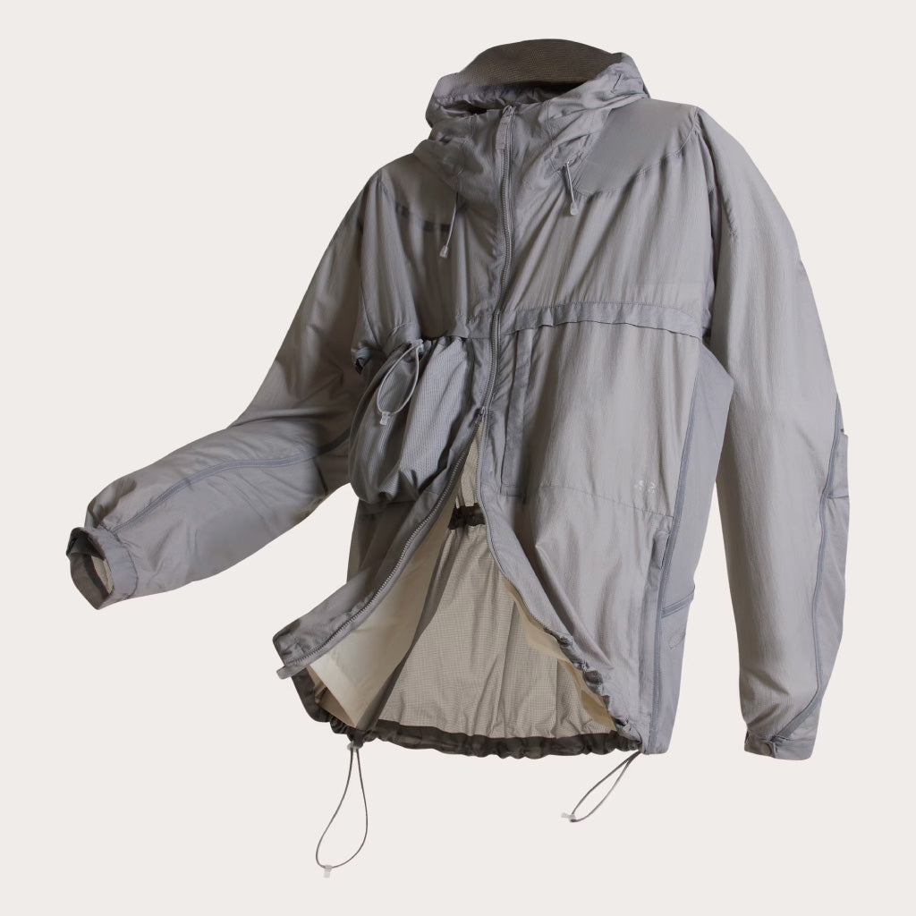 Oakley Latitude Flight Wind Jacket - Cement