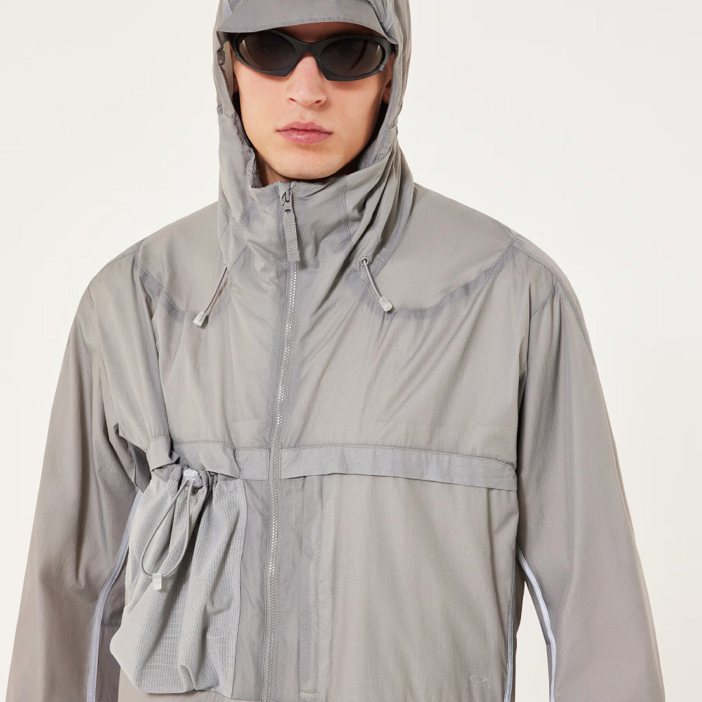 Oakley Latitude Flight Wind Jacket - Cement