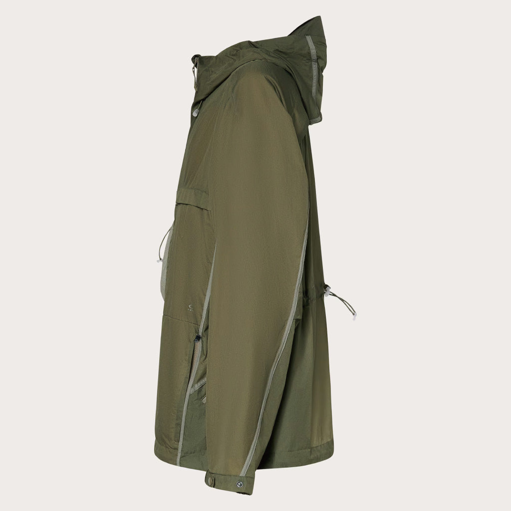 Oakley Latitude Flight Wind Jacket - Army Green