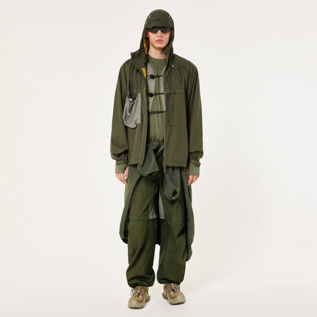 Oakley Latitude Flight Wind Jacket - Army Green