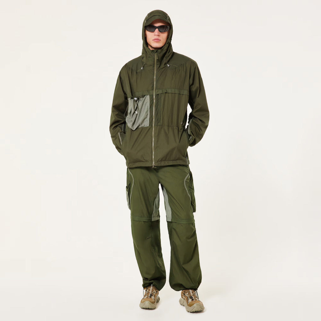 Oakley Latitude Flight Wind Jacket - Army Green