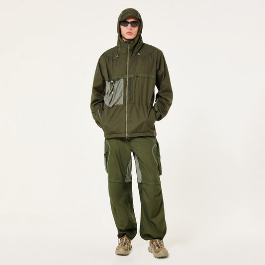 Oakley Latitude Flight Wind Jacket - Army Green