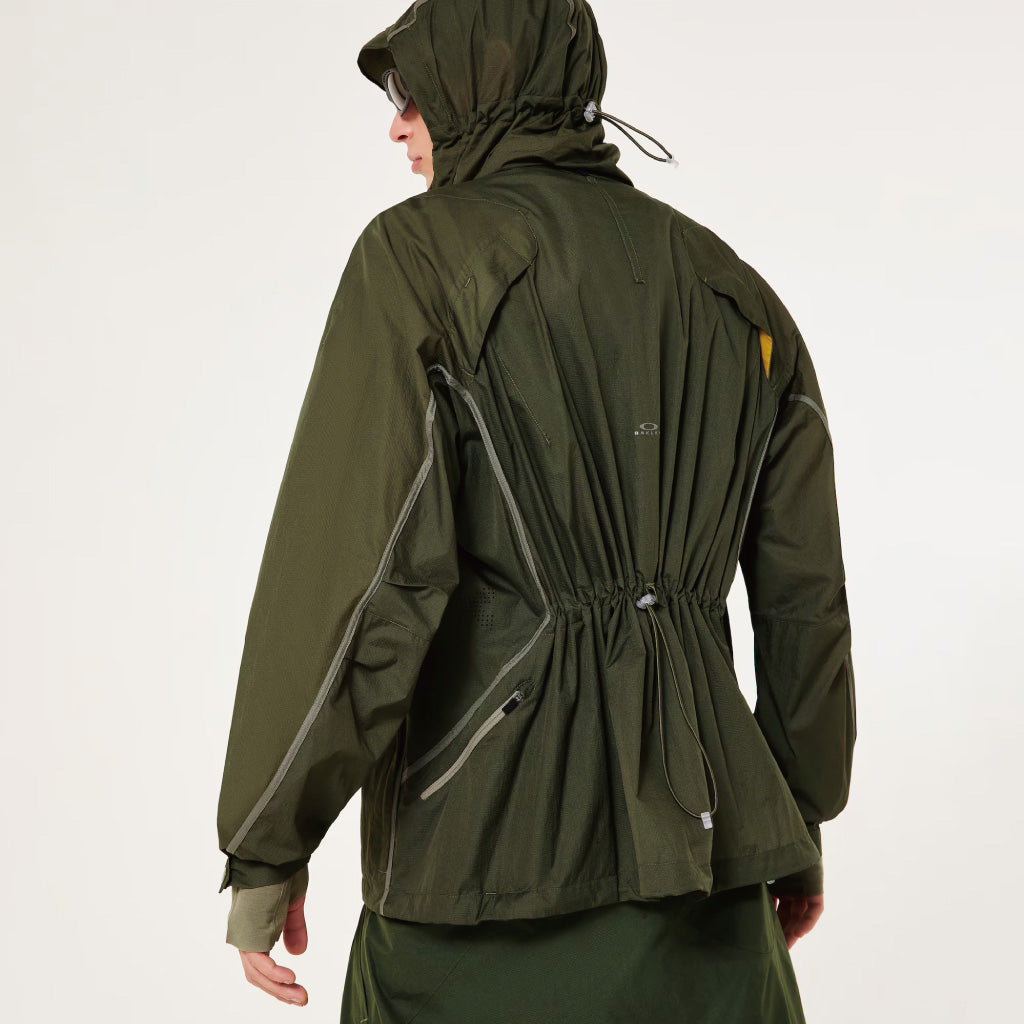 Oakley Latitude Flight Wind Jacket - Army Green