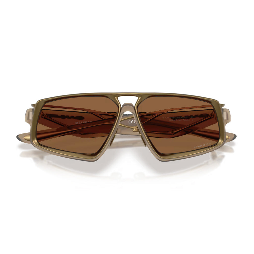 Oakley Massillon Prizm Bronze Lenses - Matte Brown Smoke Frame