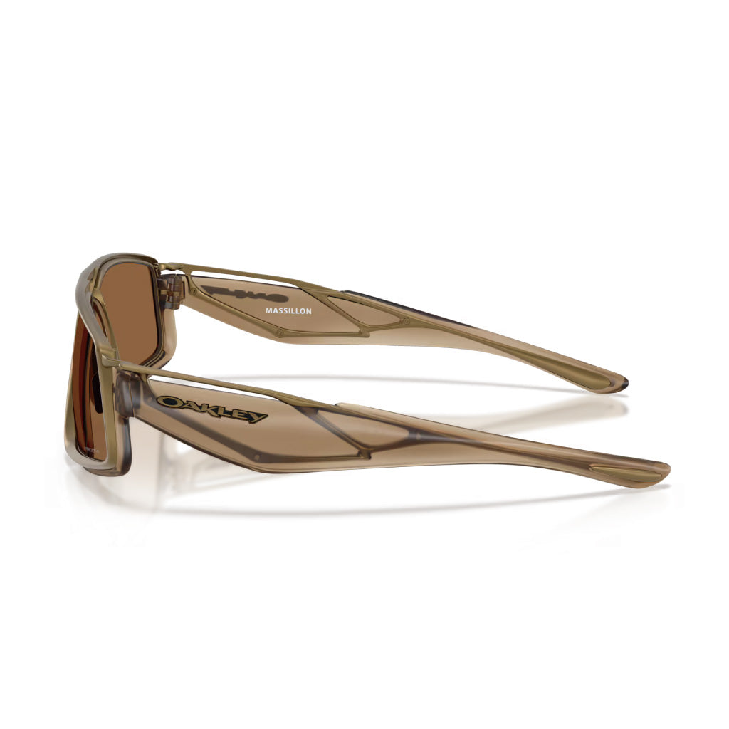 Oakley Massillon Prizm Bronze Lenses - Matte Brown Smoke Frame