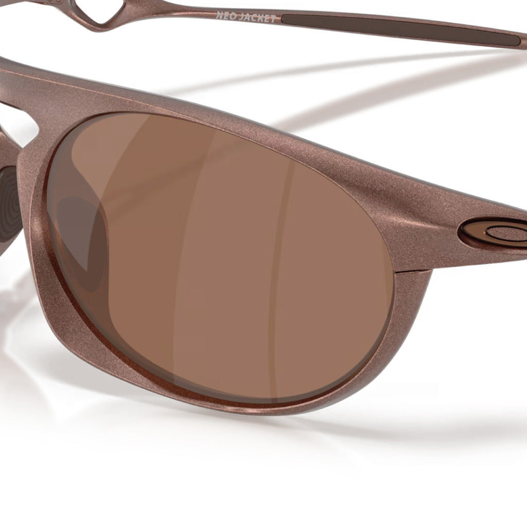 Oakley Neo Jacket Prizm Tungsten Lenses - Matte Mahogany Frame