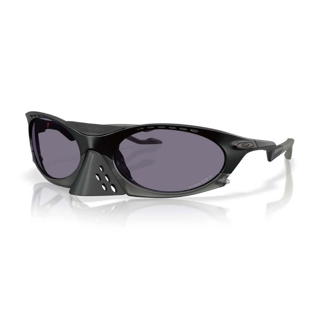 Oakley Plantaris Prizm Grey Lenses - Matte Black Frame