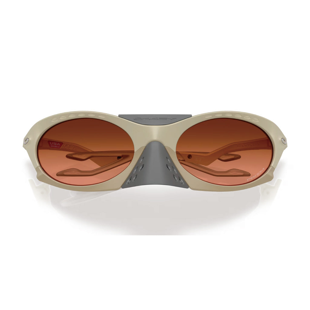 Oakley Plantaris Prizm Brown Gradient Lenses - Matte Sand Frame