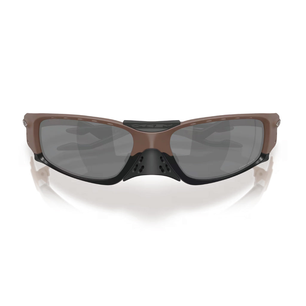 Oakley Plantaris SQ Prizm Black Lenses - Mahogany Frame