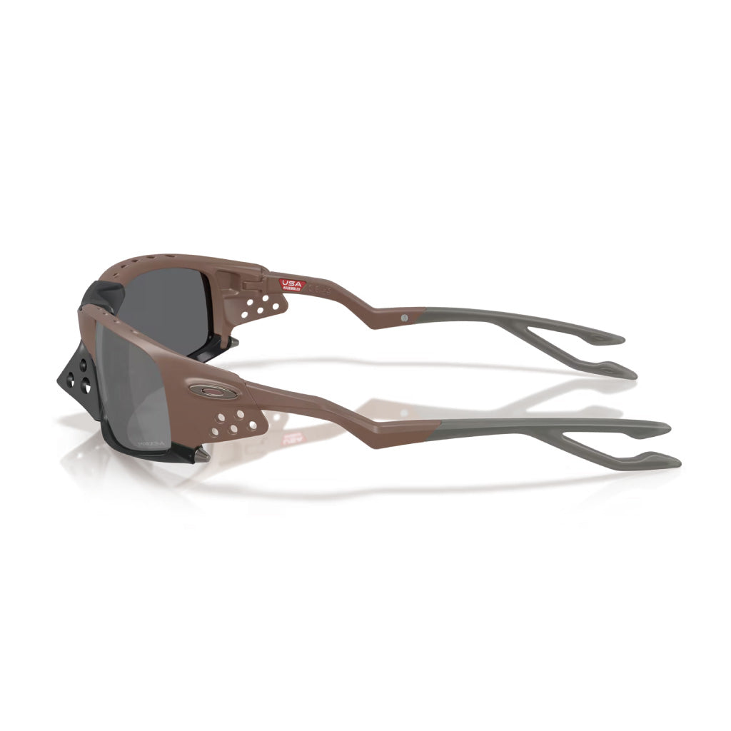 Oakley Plantaris SQ Prizm Black Lenses - Mahogany Frame
