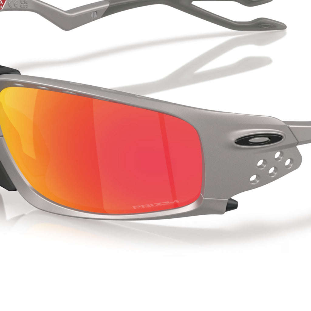 Oakley Plantaris SQ Prizm Ruby Lenses - Titanium Frame