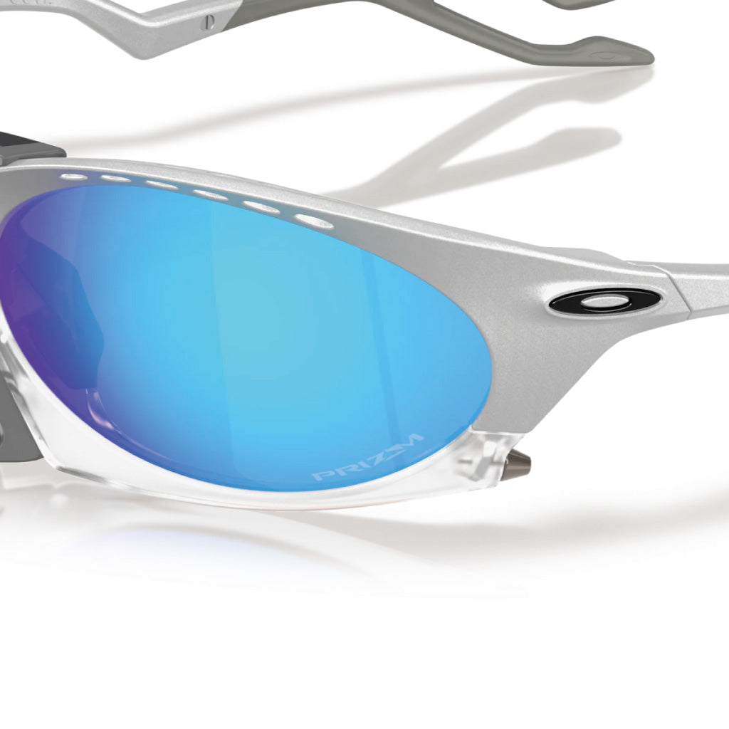 Oakley Plantaris Prizm Sapphire Lenses - X-Silver Frame