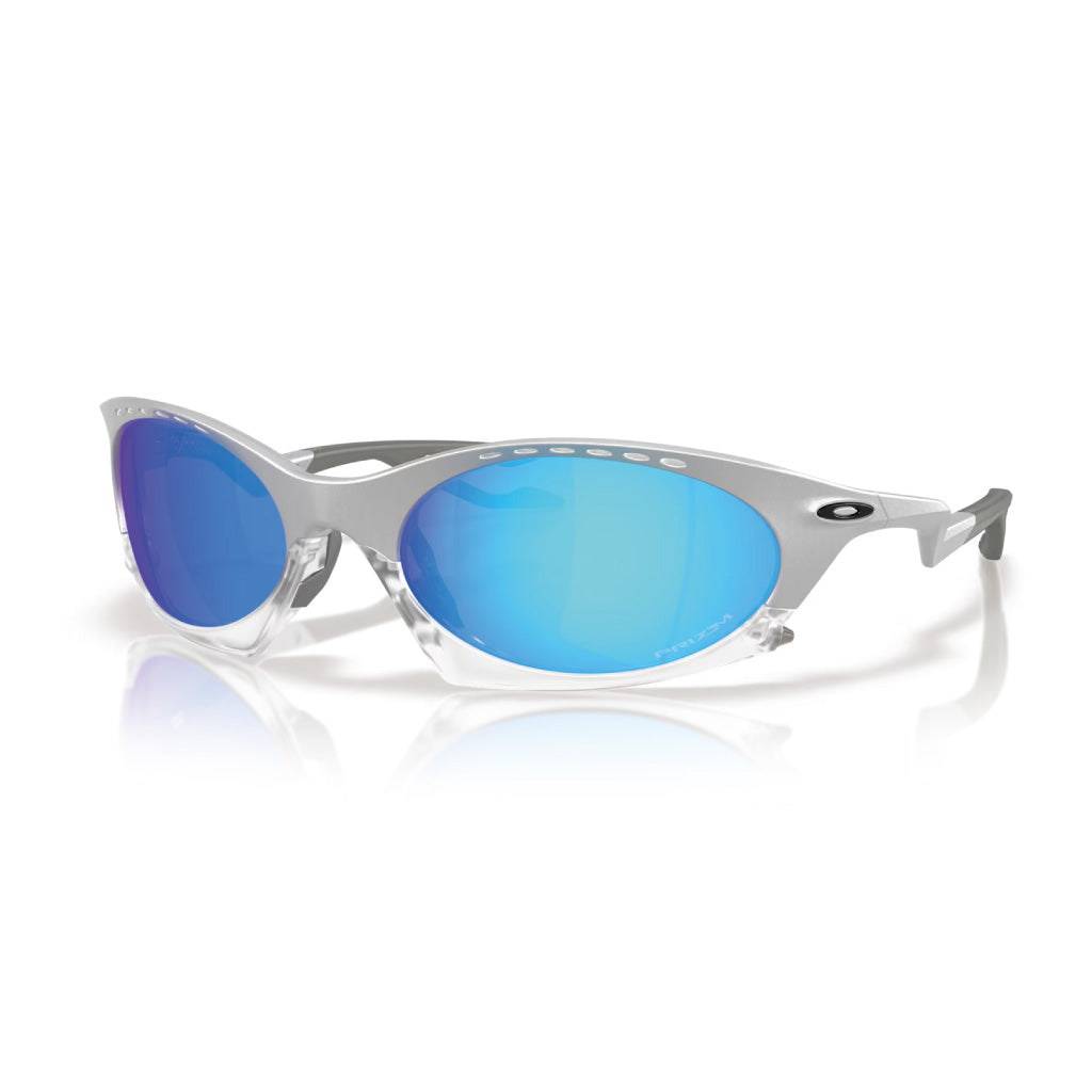 Oakley Plantaris Prizm Sapphire Lenses - X-Silver Frame