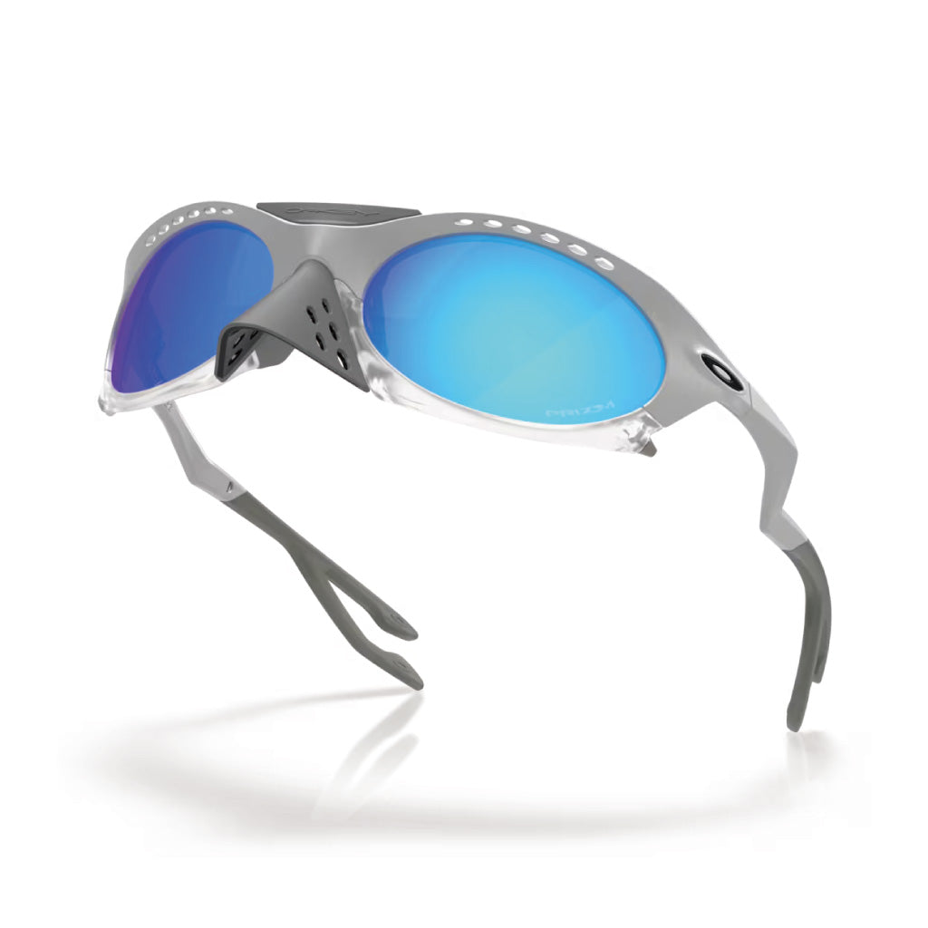 Oakley Plantaris Prizm Sapphire Lenses - X-Silver Frame