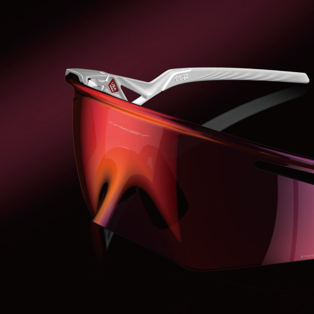 Oakley QNTM Kato Prizm Road Lenses - White Frame