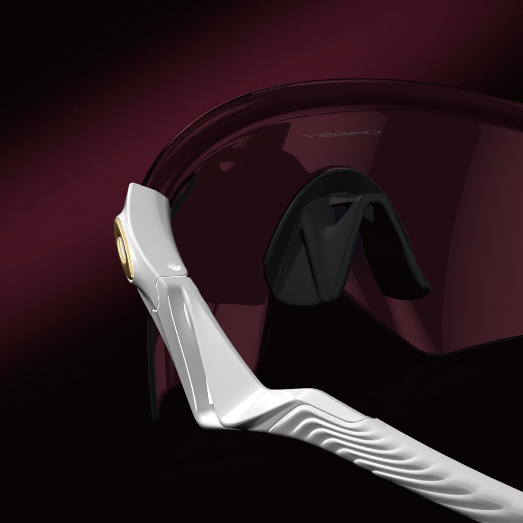 Oakley QNTM Kato Prizm Road Lenses - White Frame