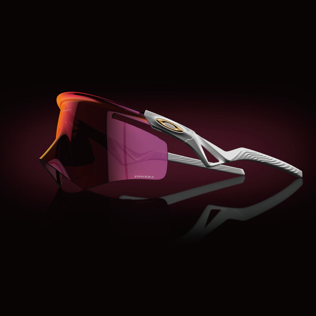 Oakley QNTM Kato Prizm Road Lenses - White Frame