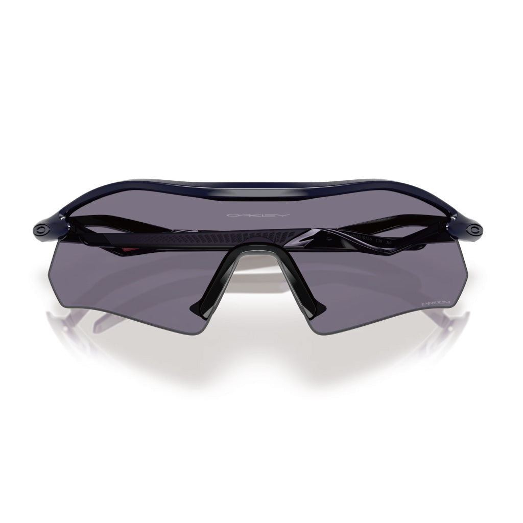 Oakley Radar Plate Prizm Grey Lenses - Polished Navy Frame