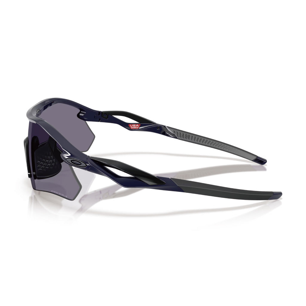 Oakley Radar Plate Prizm Grey Lenses - Polished Navy Frame