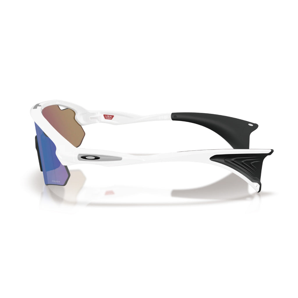 Oakley Stunt Devil A Prizm Sapphire Lenses - Matte White Frame