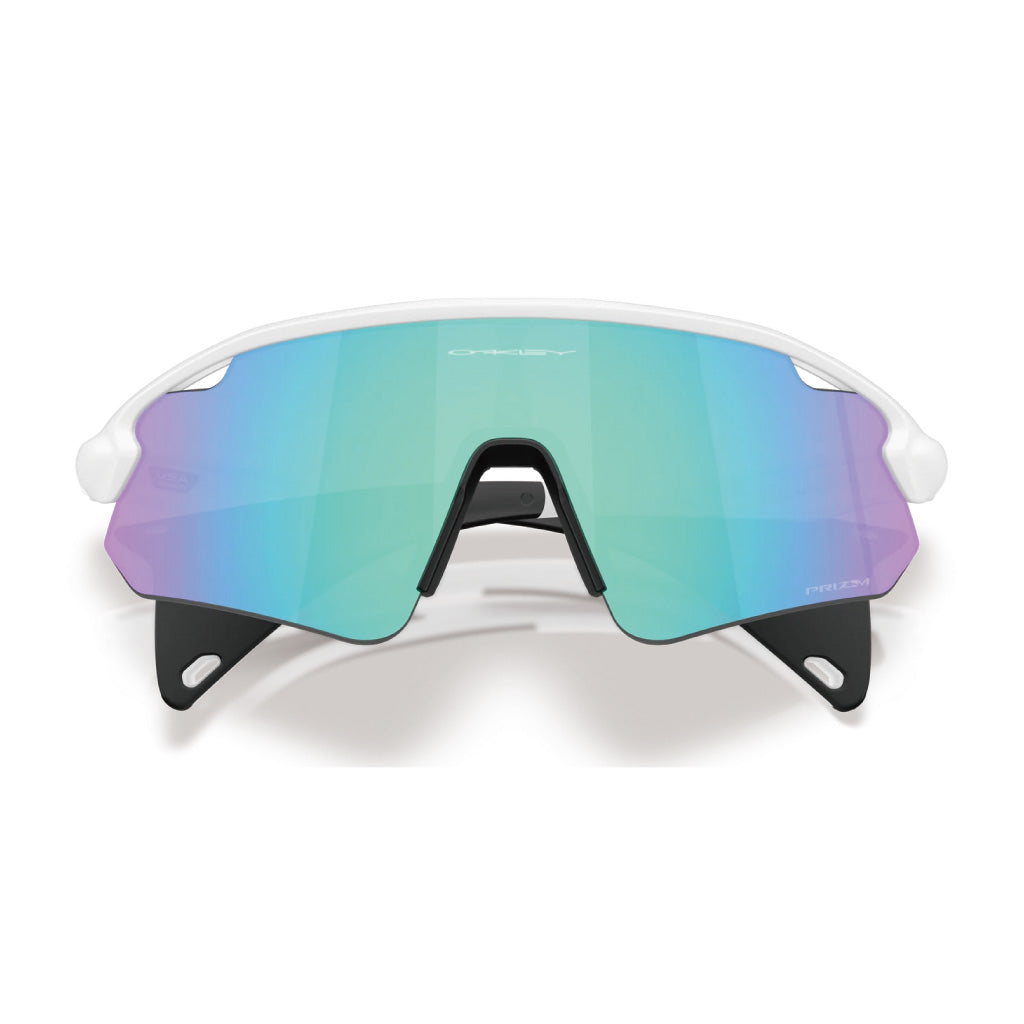 Oakley Stunt Devil A Prizm Sapphire Lenses - Matte White Frame