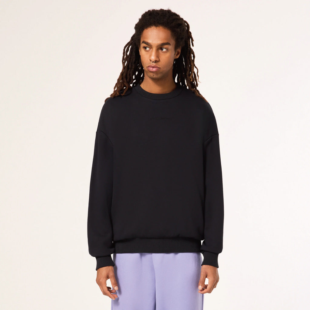 Oakley Soho Crew Neck Sweatshirt - Blackout