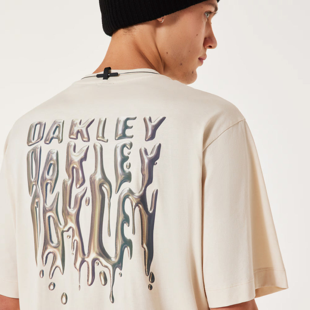 Oakley Stacked Metal Tee - Mist