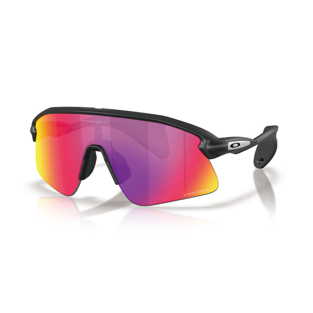 Oakley Stunt Devil Prizm Road Lenses - Matte Black Frame
