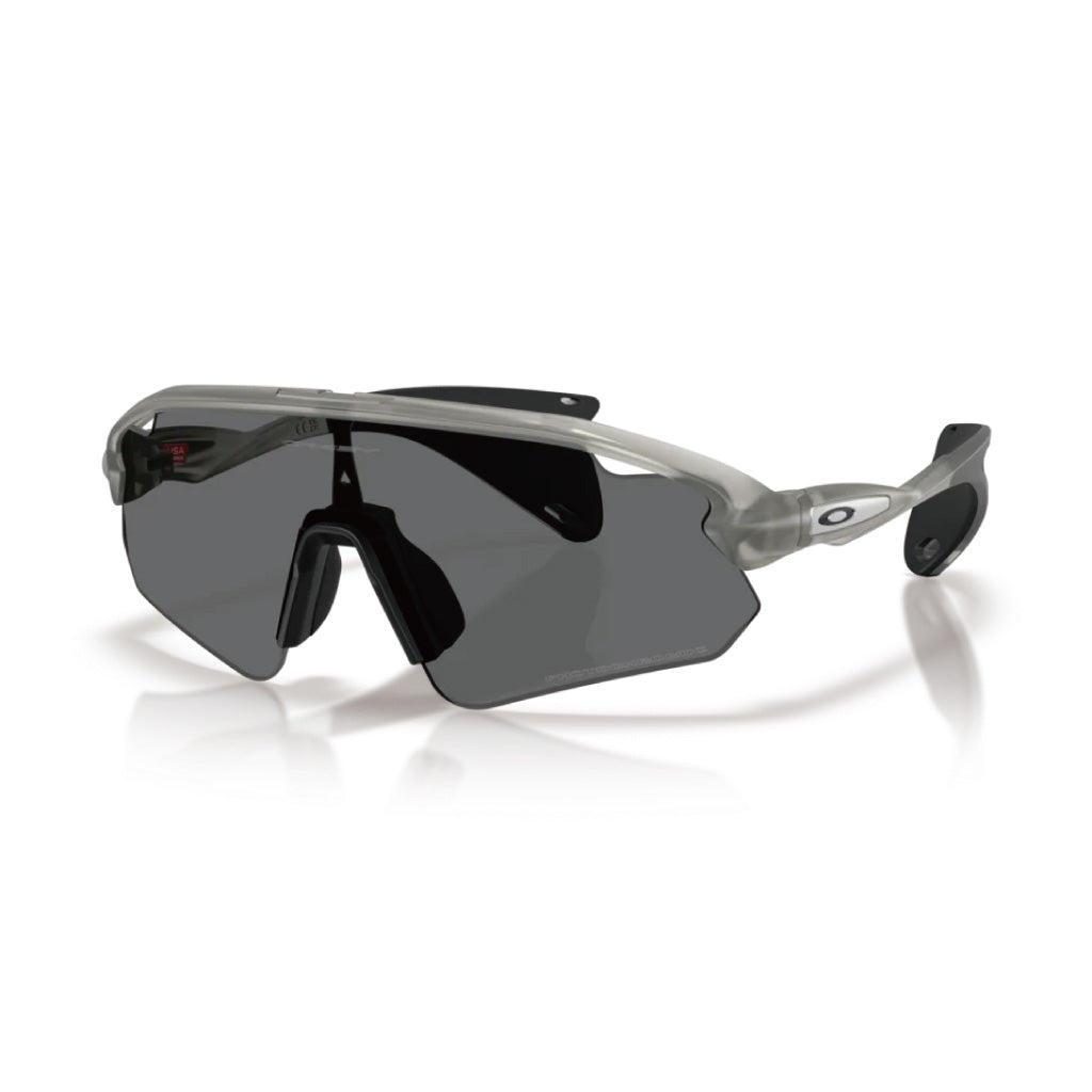 Oakley Stunt Devil A Clear to Black Iridium Photochromic - Matte Grey Ink Frame