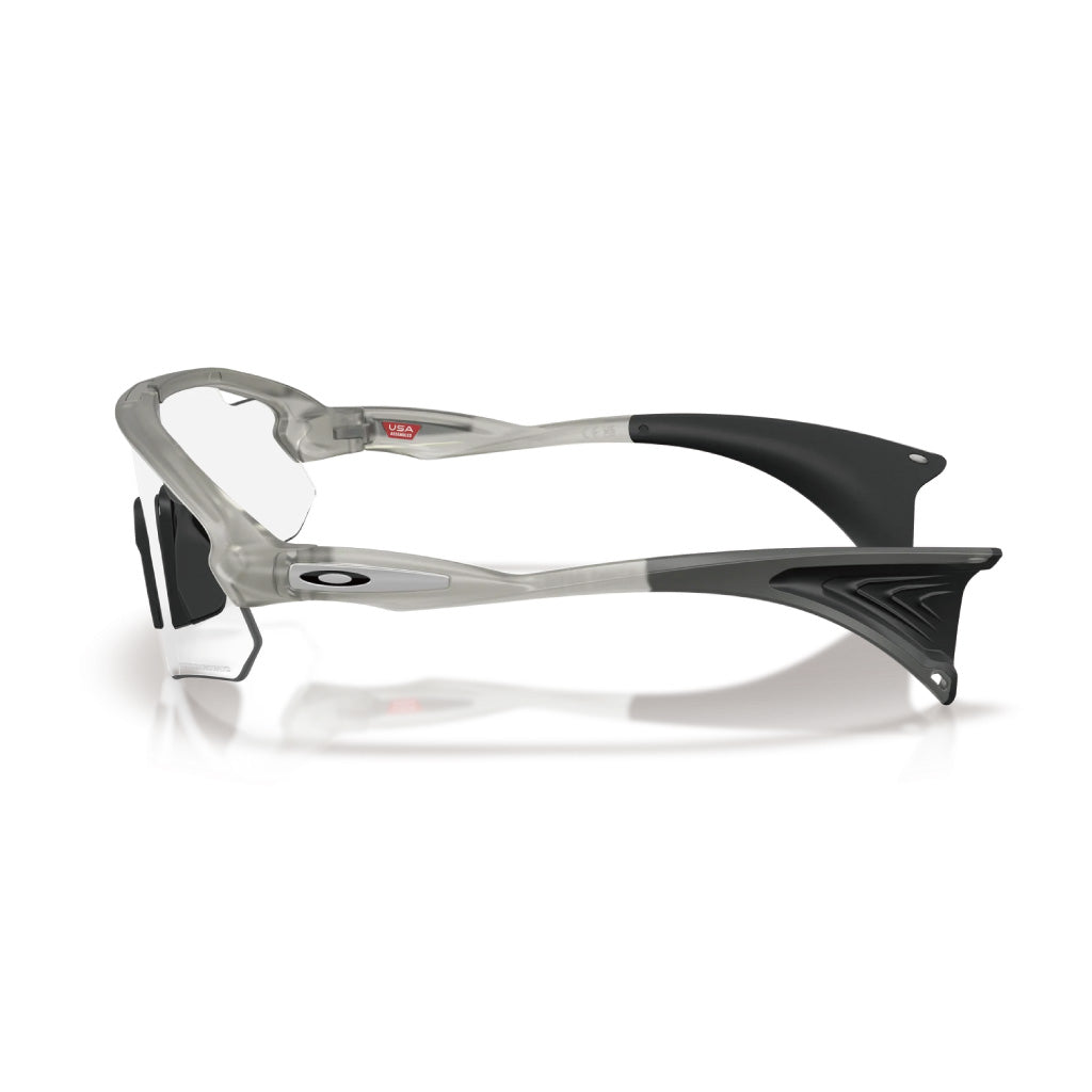 Oakley Stunt Devil A Clear to Black Iridium Photochromic - Matte Grey Ink Frame